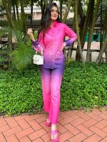 Printed cotton Shirt with Pant - Image 2