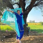 Natural crepe allover suit  - 555000029