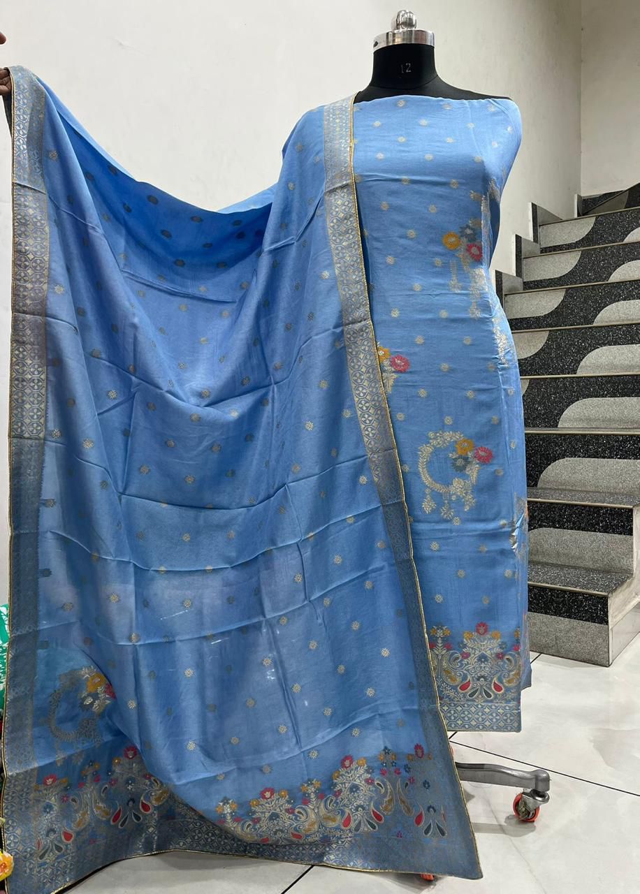 WhatsApp Image 2024-09-24 at 18.44.50_2a397268 Dola silk banarsi meena - 555000069 - Image 1